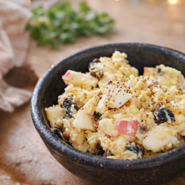 さつまいもの梅サラダ